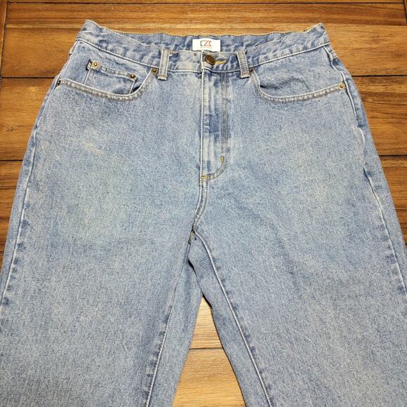 Cutter & Buck Straight Leg Denim Jeans - Size 34 X 32 - Picture 2 of 6